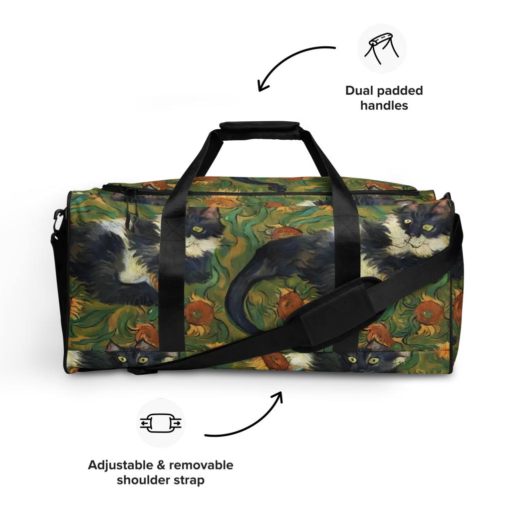 Marigold Catwalk on Duffle Bag — Front