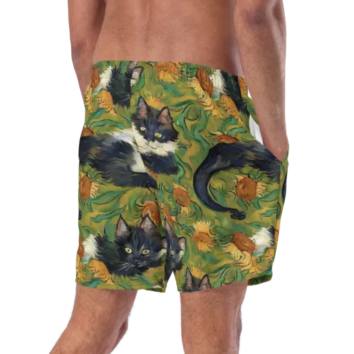 Marigold Catwalk on a Swim Trunks