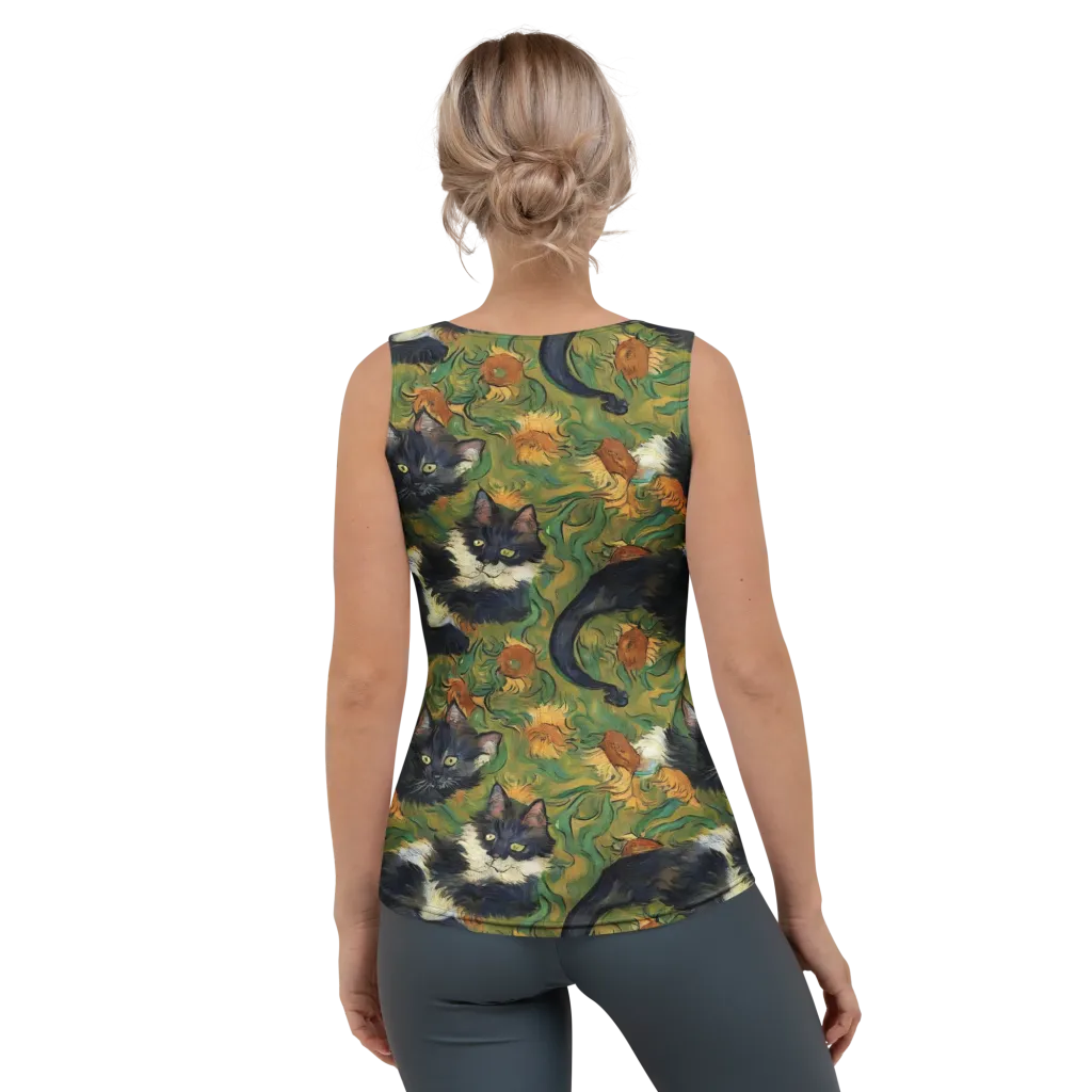 Marigold Catwalk on Women's Tank Top — Back