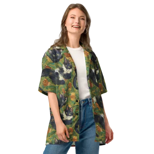 Marigold Catwalk on a Button Shirt