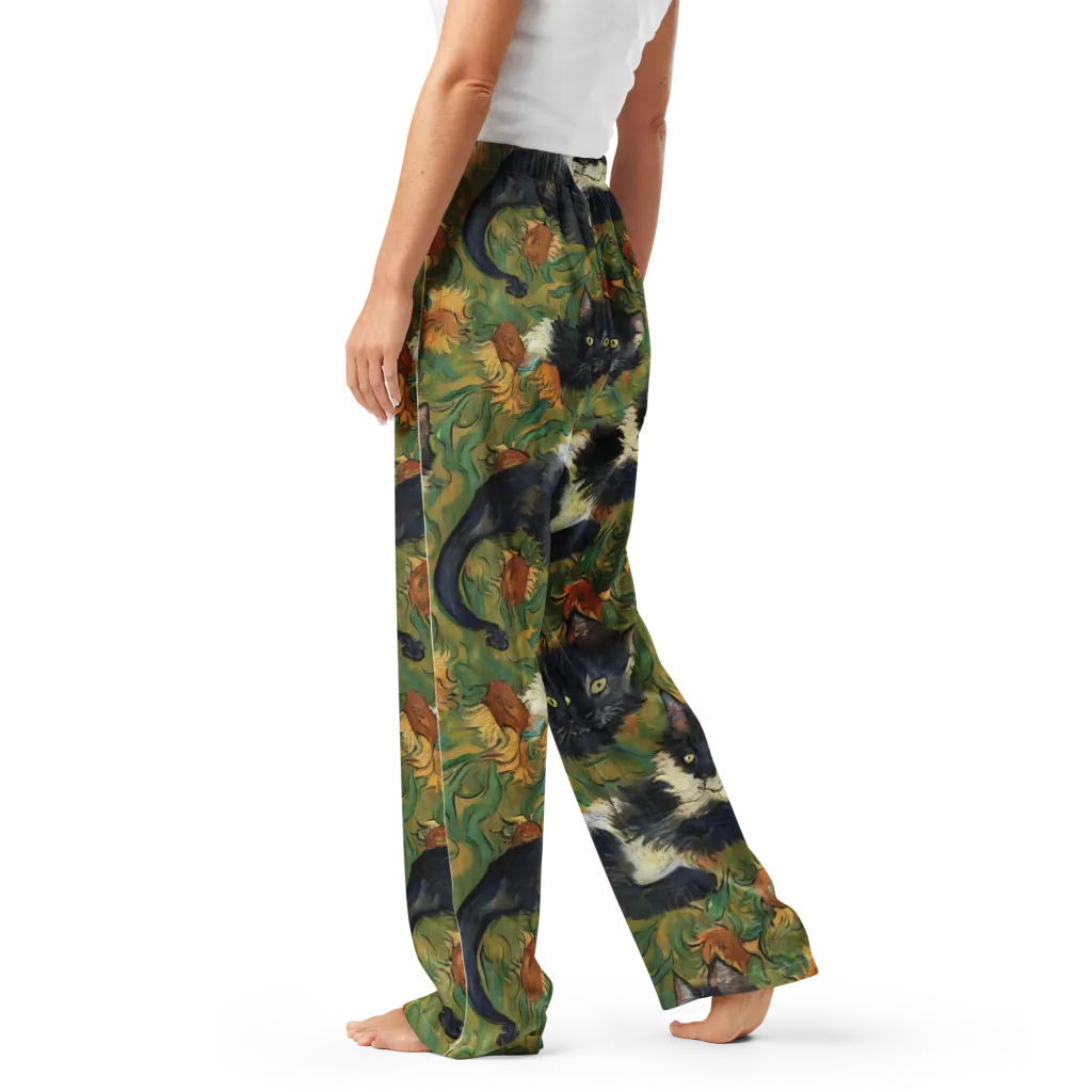 Marigold Catwalk on Women's Pajama Pants — Left