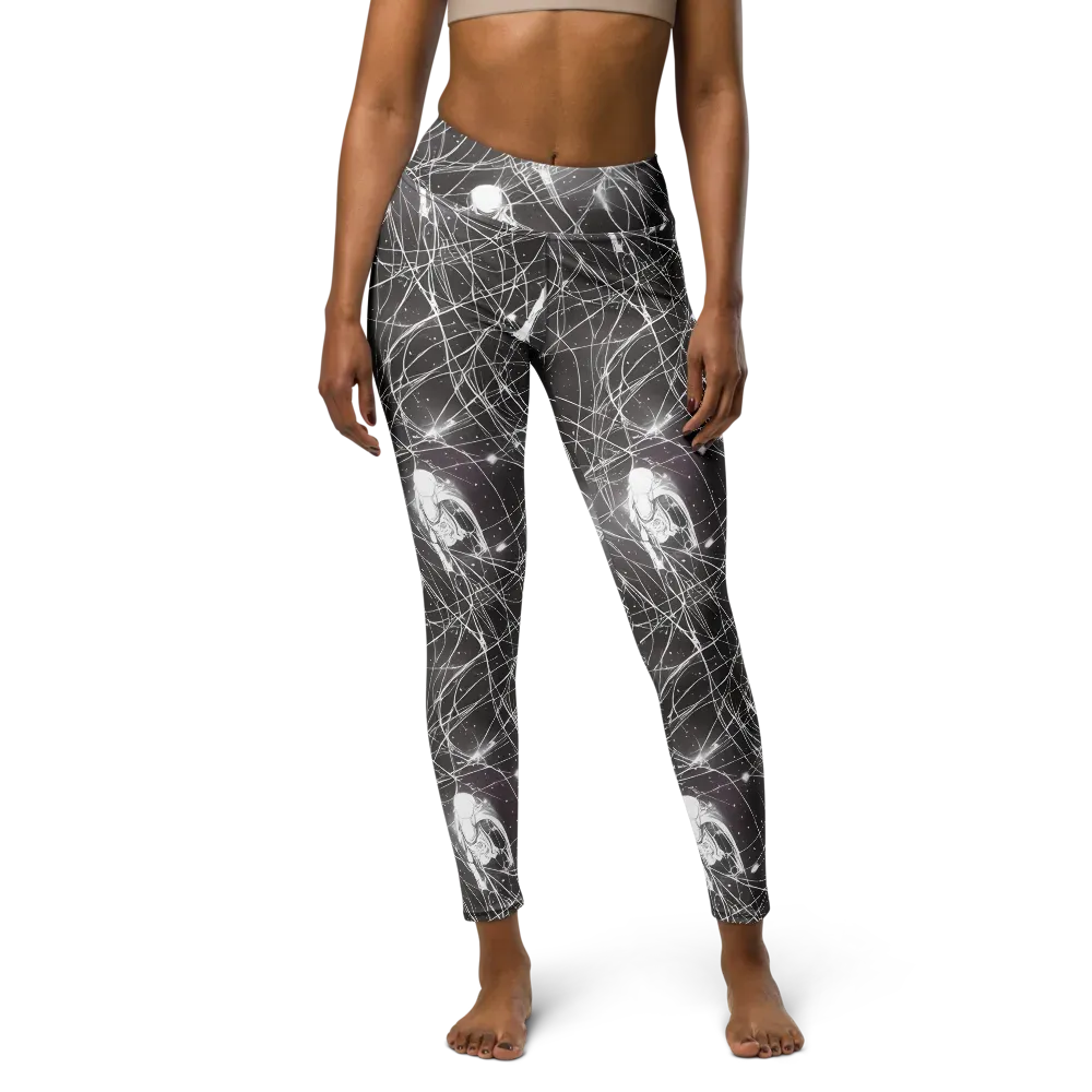 Void Weavers on Yoga Leggings — Front