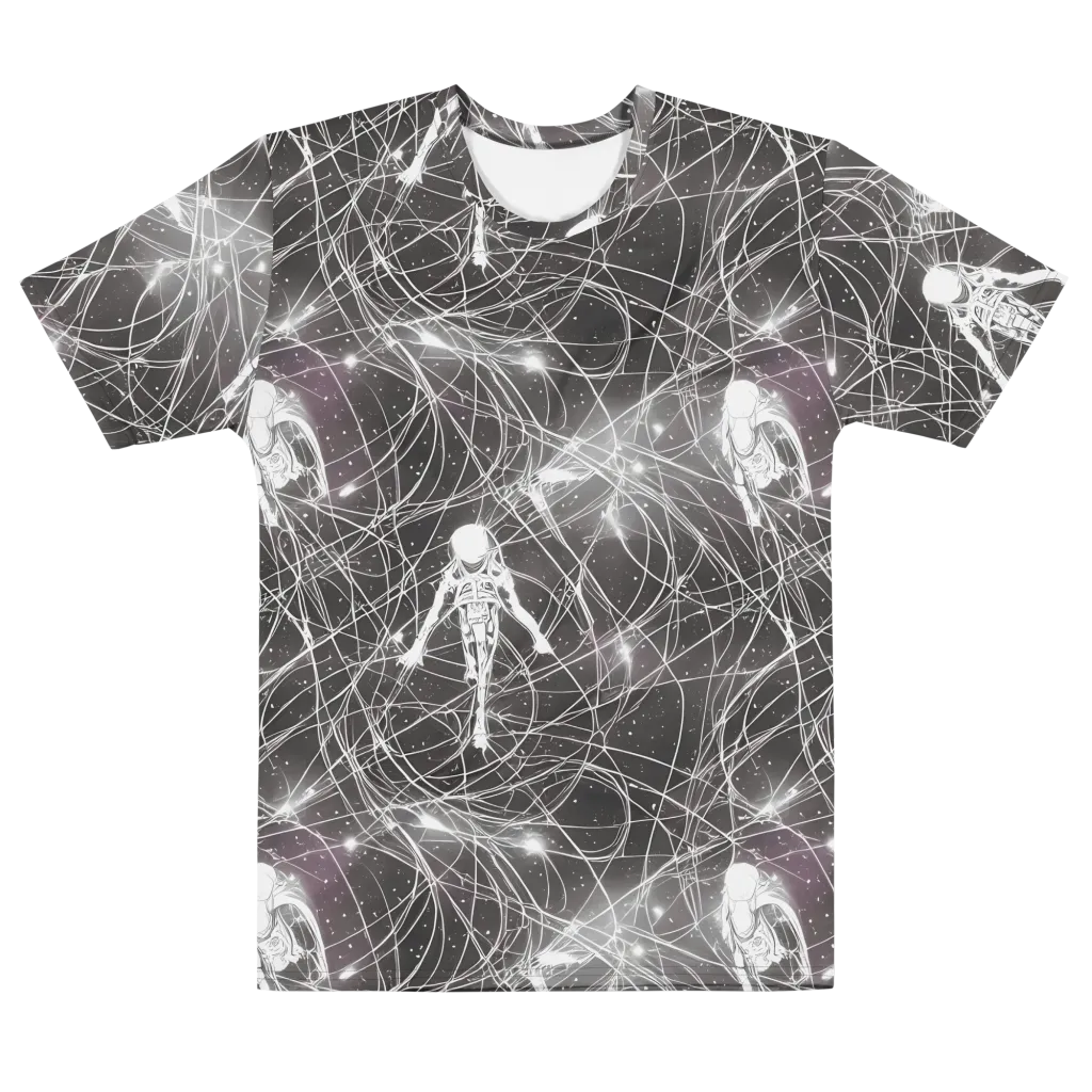 Void Weavers on Men's Cotton Crew Neck T-Shirt — Front