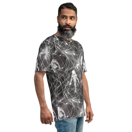 Void Weavers on a Men's Crew Neck T-Shirt