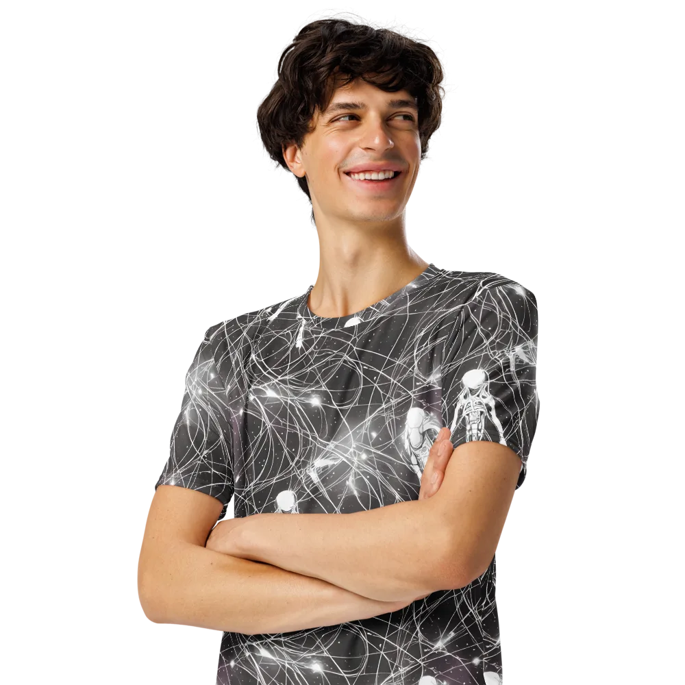 Void Weavers on Men's Crew Neck T-Shirt — Left Front