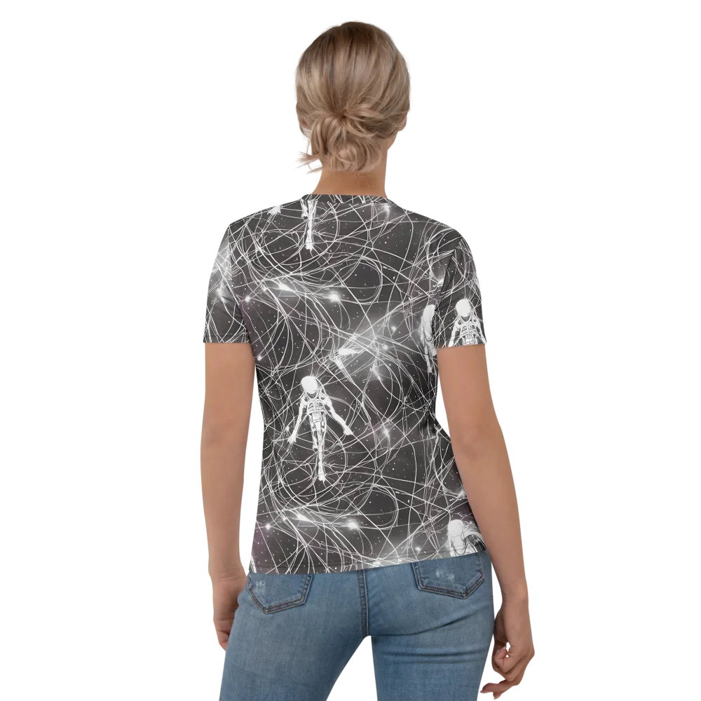 Void Weavers on Women's Crew Neck T-Shirt — Back