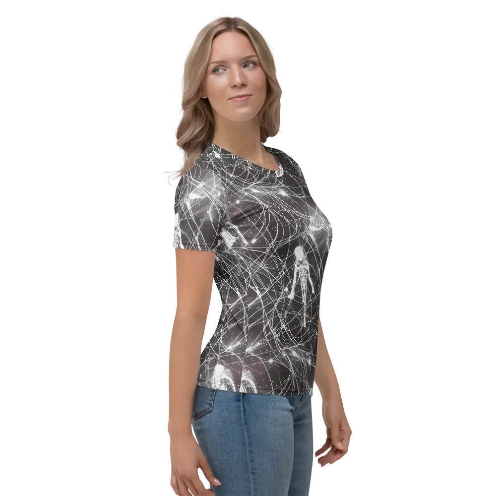 Void Weavers on Women's Crew Neck T-Shirt — Right