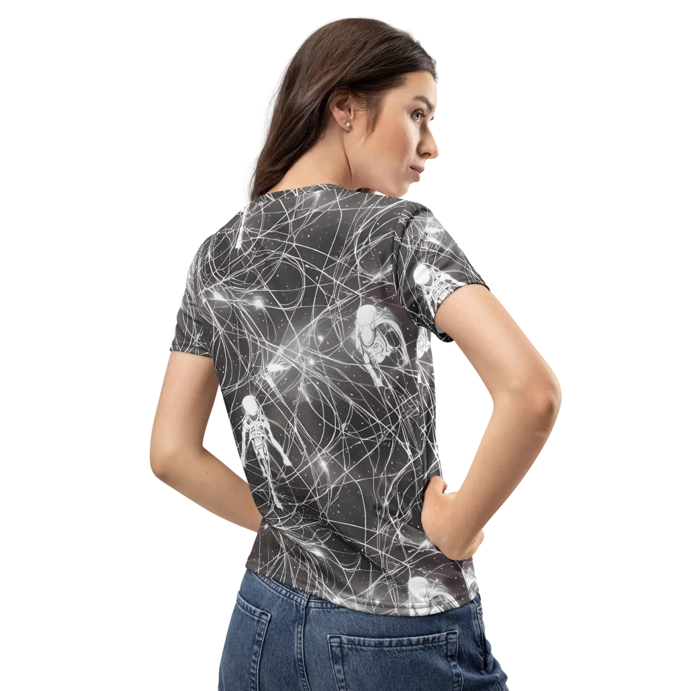 Void Weavers on Women's Crew Neck T-Shirt — Back