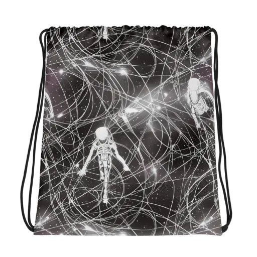 Void Weavers on a Drawstring Bag