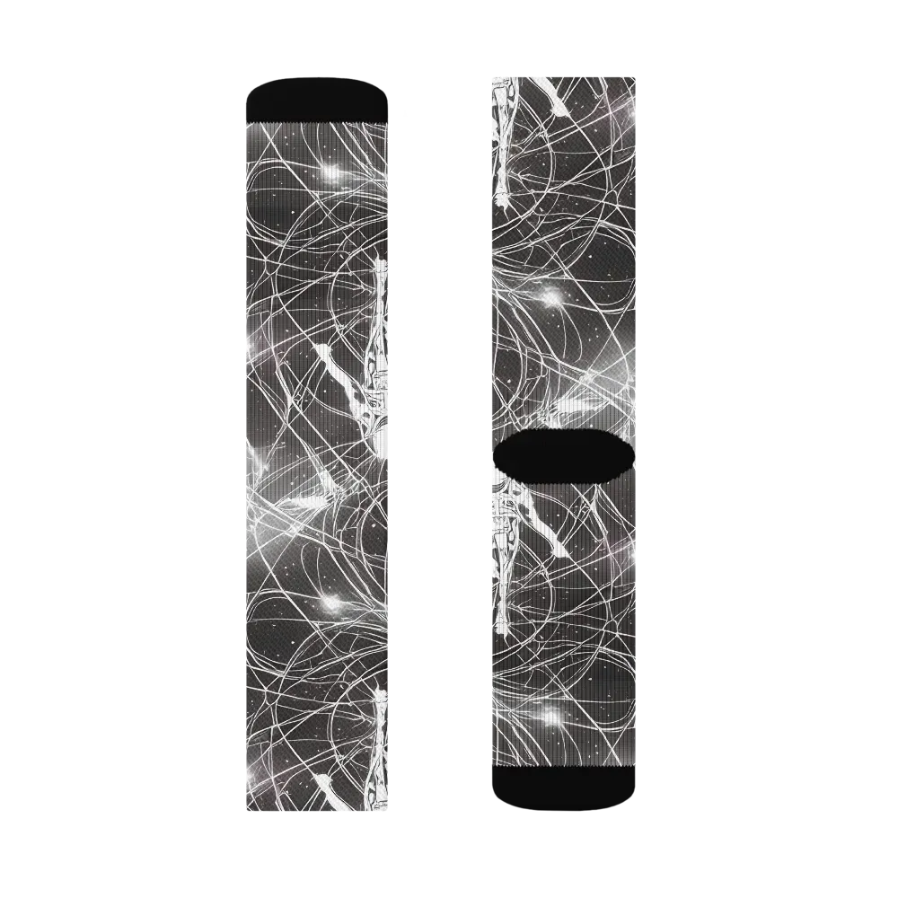 Void Weavers on Socks — Right Sock