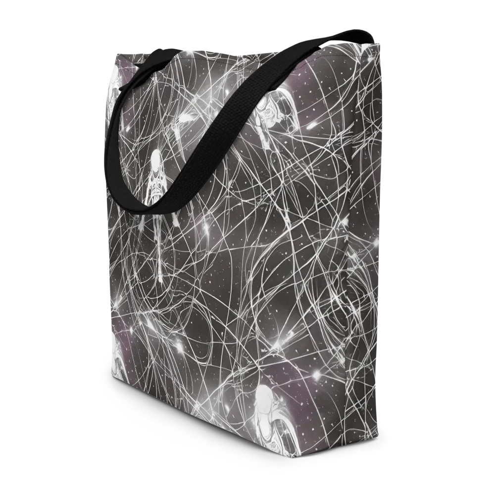 Void Weavers on Large Tote Bag W/ Pocket — Front