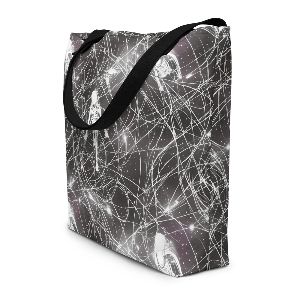 Void Weavers on Large Tote Bag W/ Pocket — Front