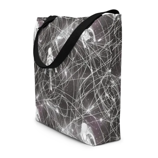 Void Weavers on a Large Tote Bag W/ Pocket