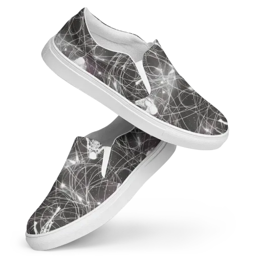 Void Weavers on a Women's Slip-On Canvas Shoes