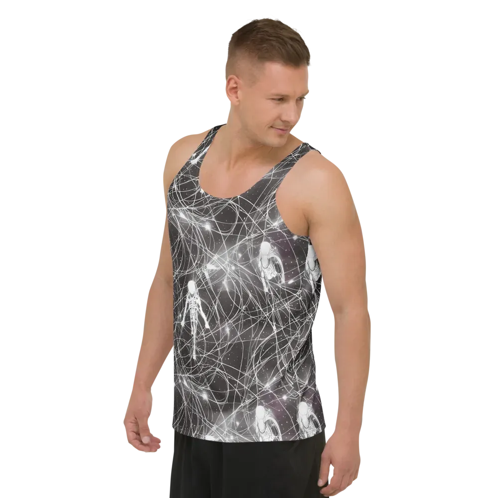 Void Weavers on Men's Tank Top — Left Front
