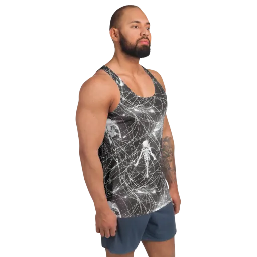 Void Weavers on a Men's Tank Top