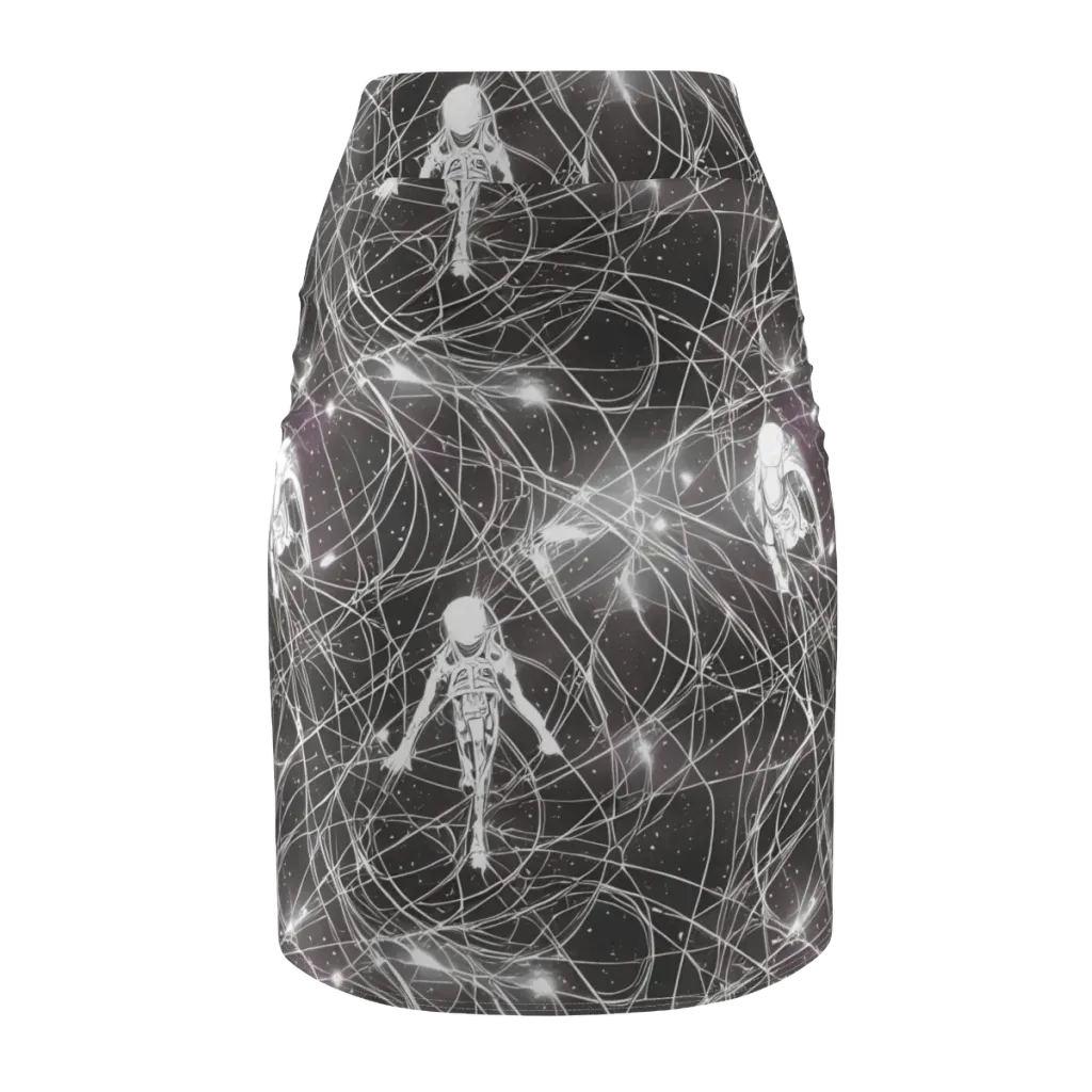 Void Weavers on Pencil Skirt — Back