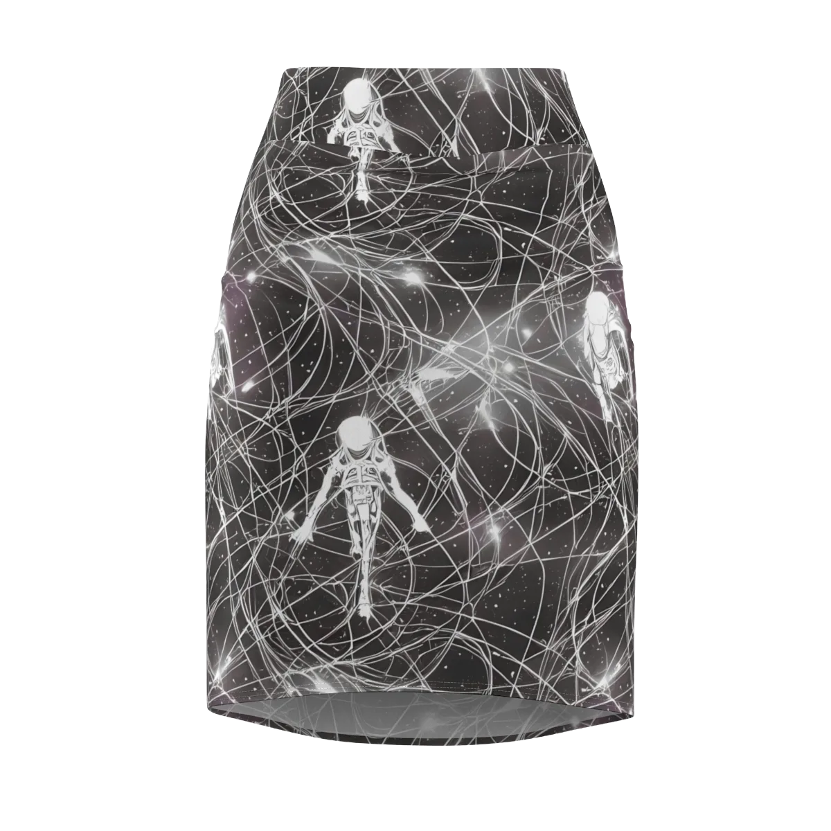 Void Weavers on Pencil Skirt — Front