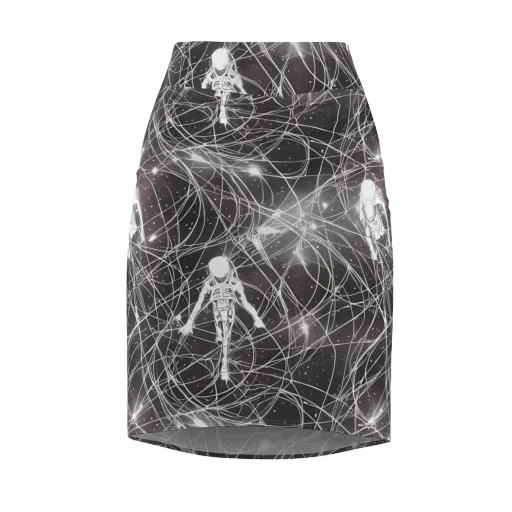 Void Weavers on a Pencil Skirt