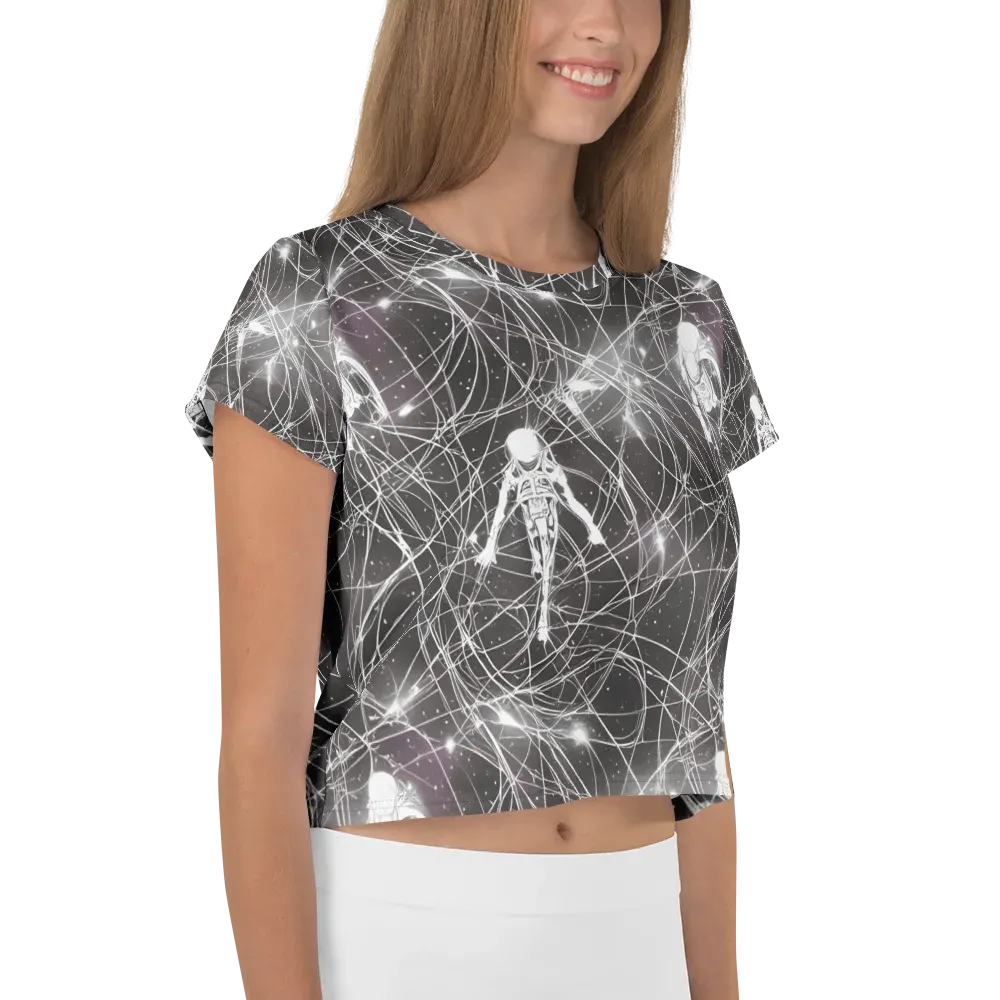Void Weavers on Crop Tee — Right