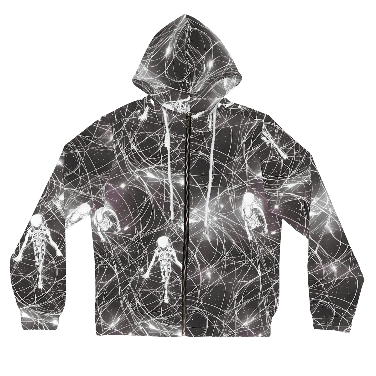 Void Weavers on Women's Full-Zip Hoodie — Front