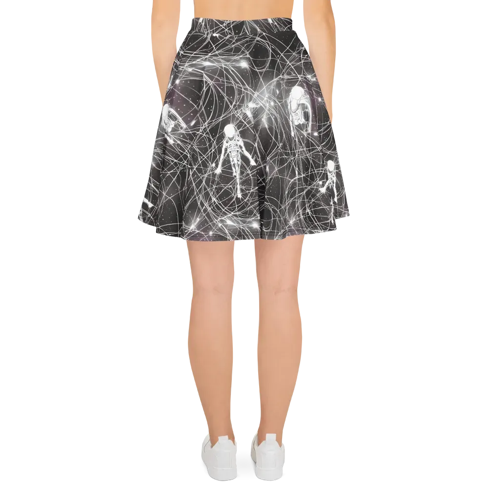 Void Weavers on Skater Skirt — Back
