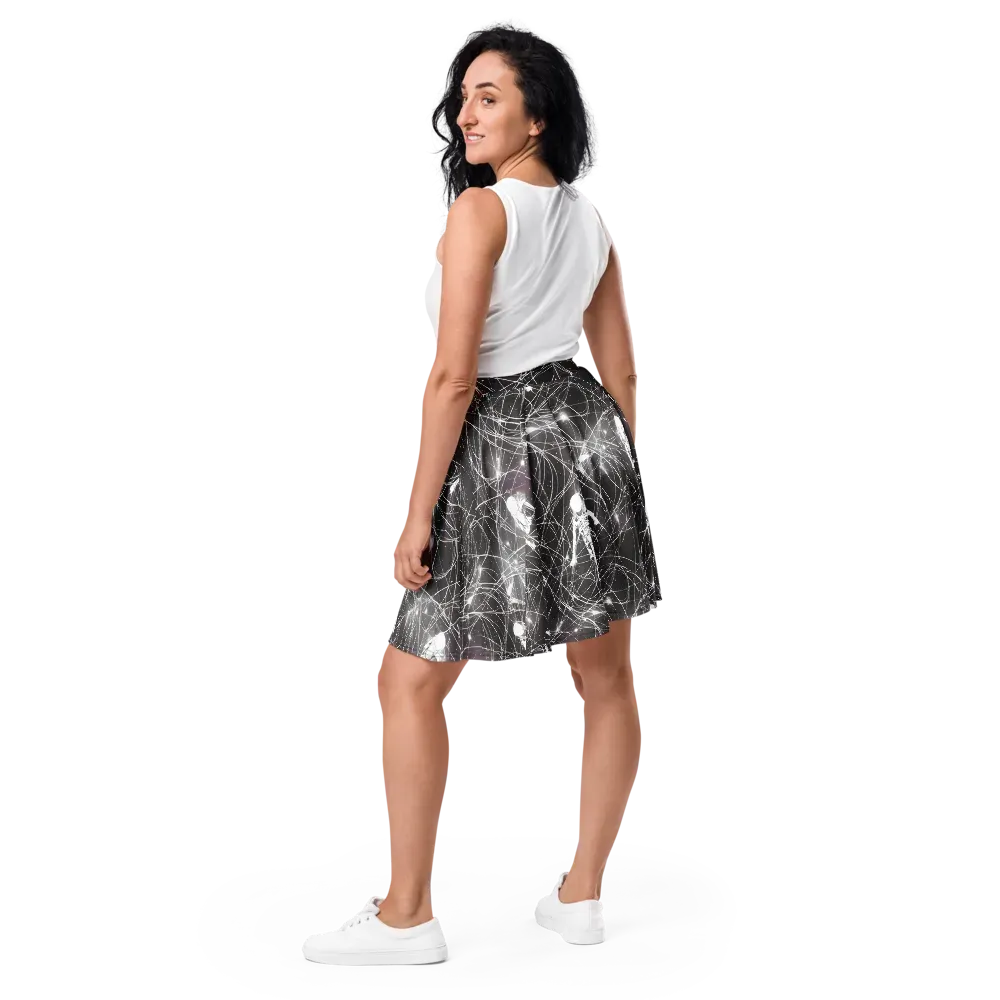 Void Weavers on Skater Skirt — Back