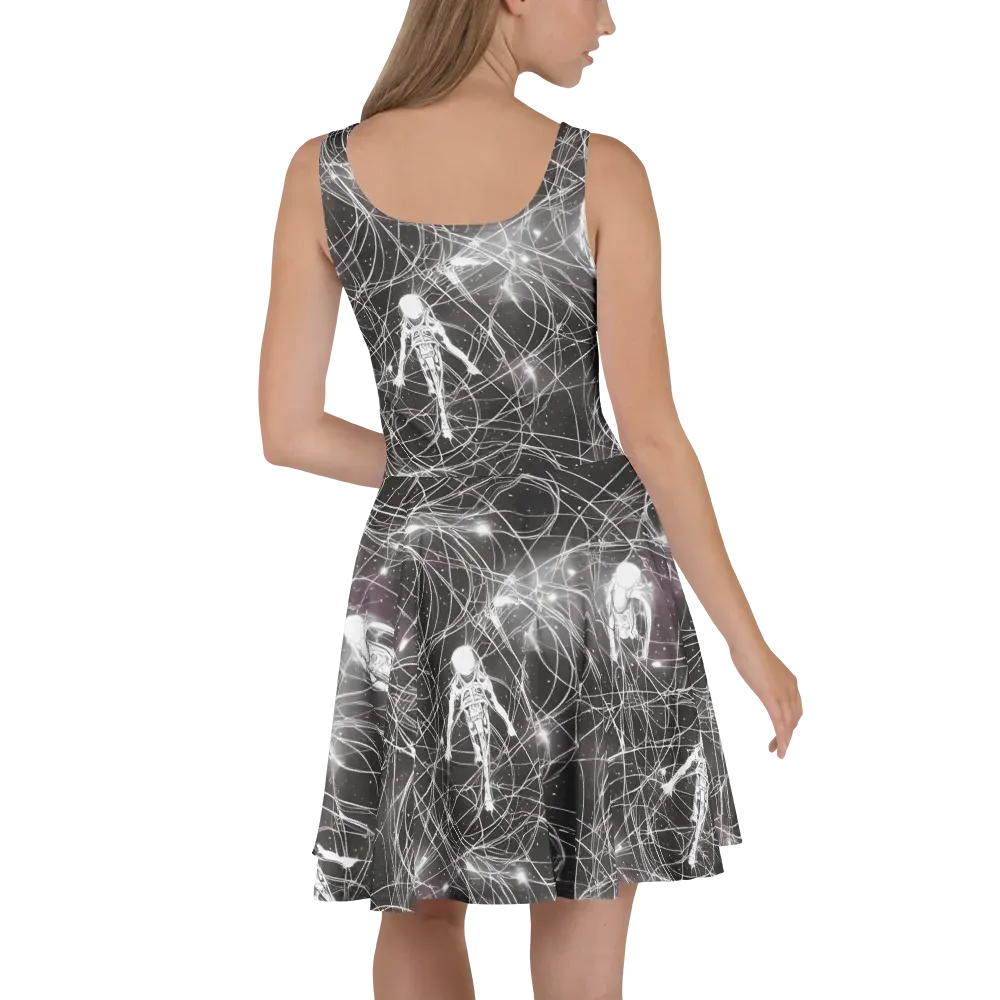 Void Weavers on Skater Dress — Back
