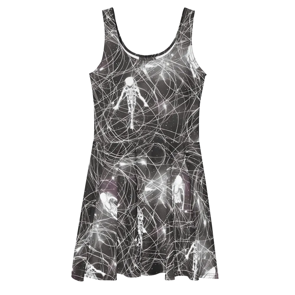 Void Weavers on Skater Dress — Front