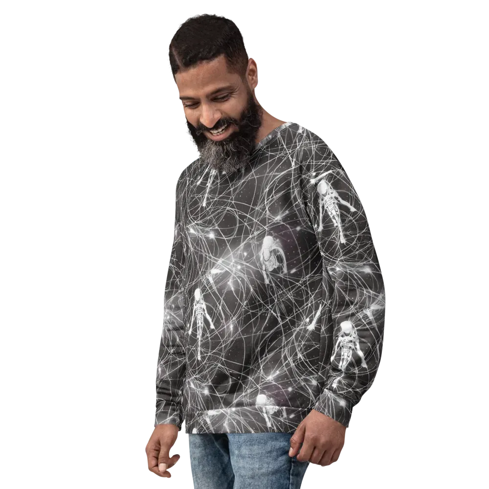 Void Weavers on Sweatshirt — Left Front