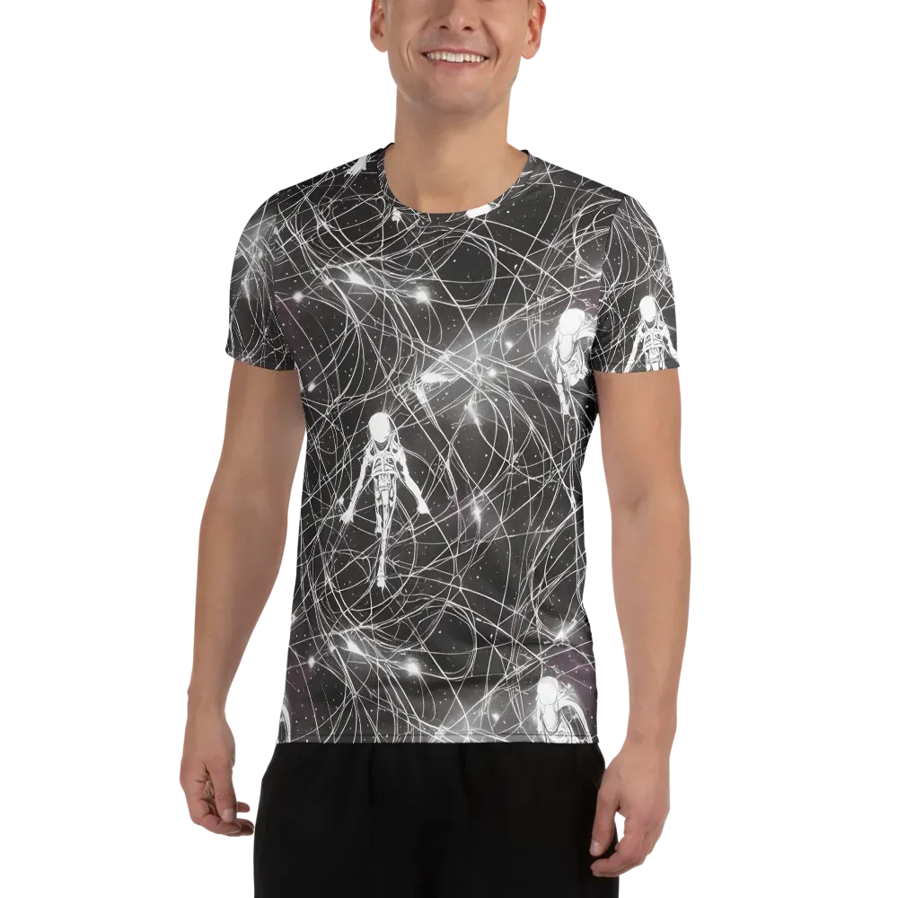 Void Weavers on Men's Athletic T-Shirt — Front