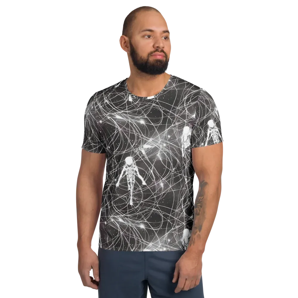 Void Weavers on Men's Athletic T-Shirt — Front