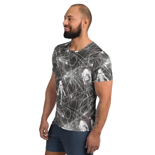 Void Weavers on a Men's Athletic T-Shirt
