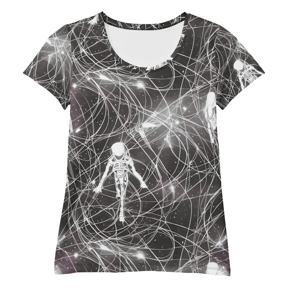 Void Weavers on Women's Athletic T-Shirt — Front