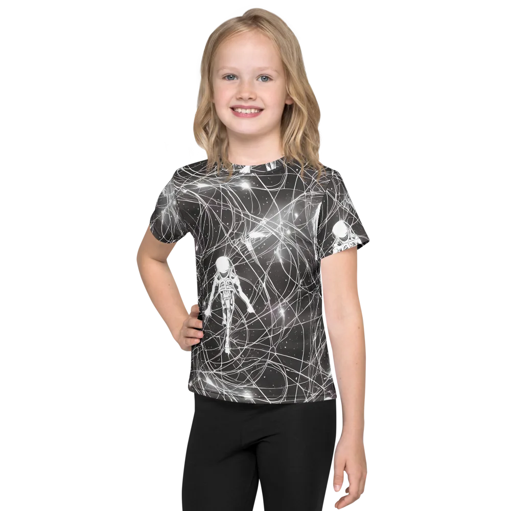 Void Weavers on Kids Crew Neck T-Shirt — Front