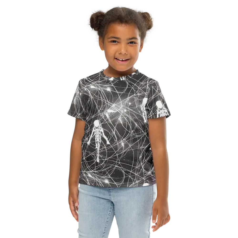 Void Weavers on Kids Crew Neck T-Shirt — Front