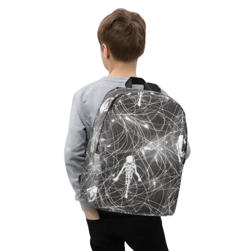 Void Weavers on a Minimalist Backpack