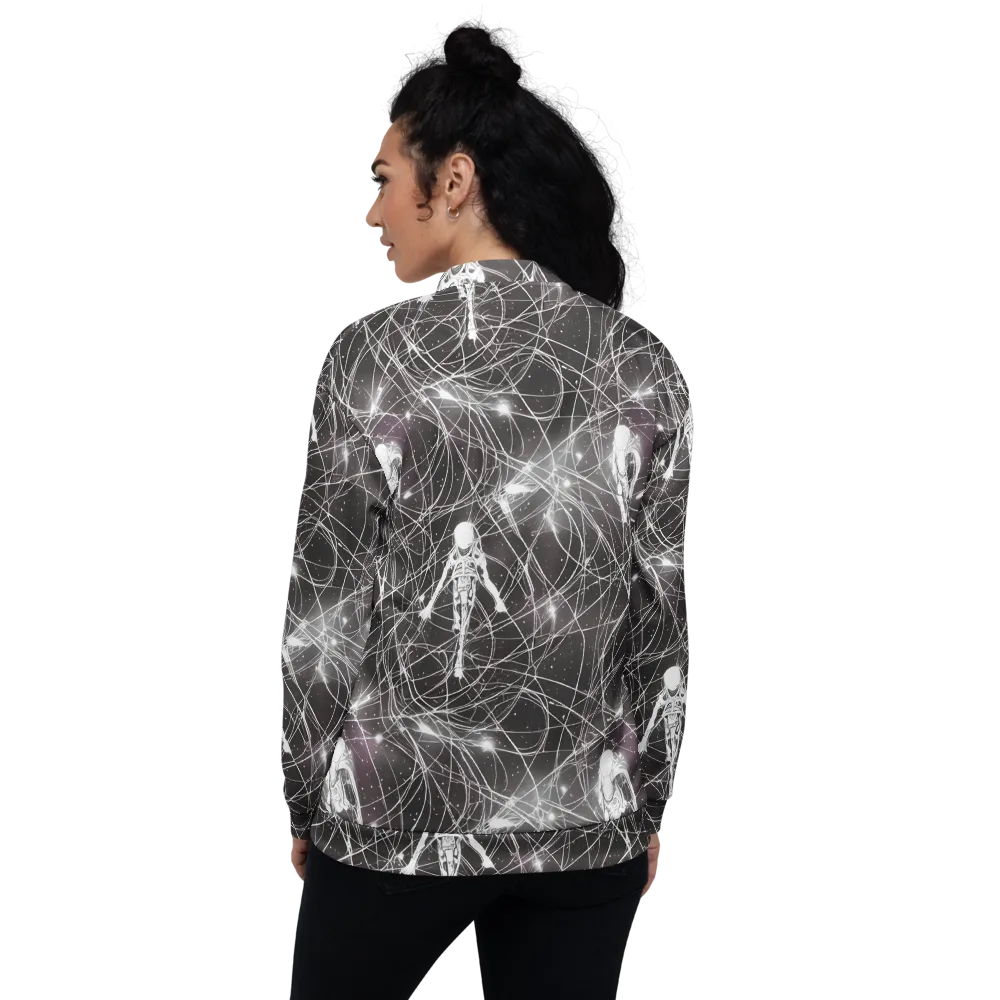 Void Weavers on Bomber Jacket — Back