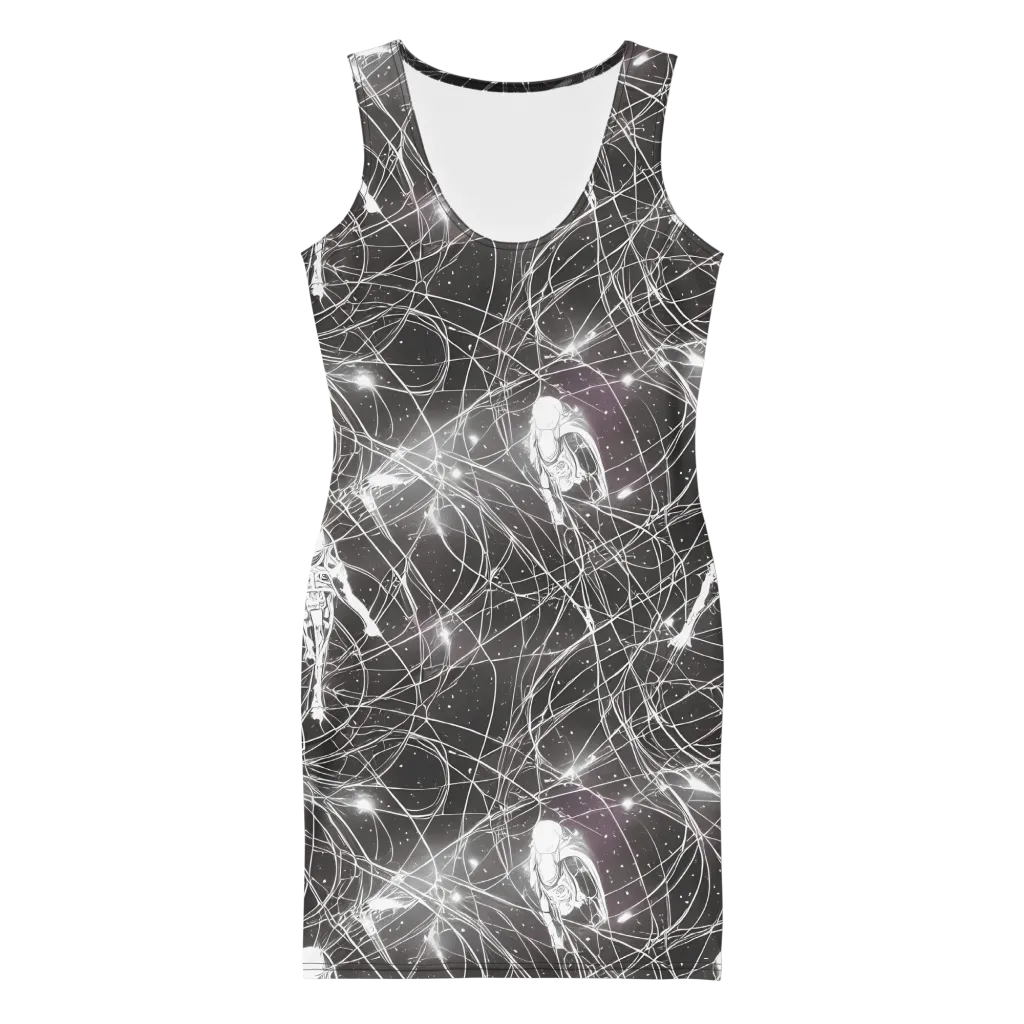 Void Weavers on Bodycon Dress — Front