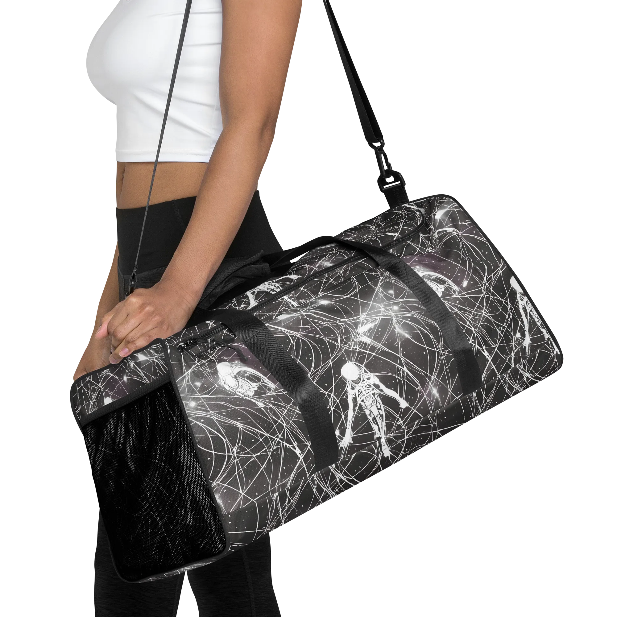 Void Weavers on Duffle Bag — Front