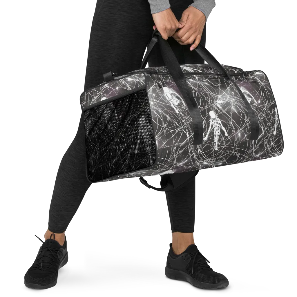 Void Weavers on Duffle Bag — Right Front
