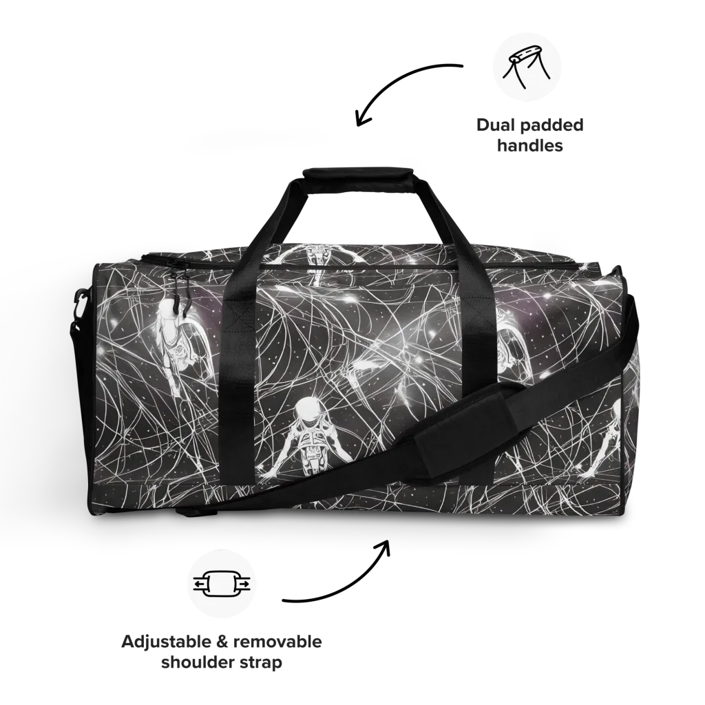 Void Weavers on Duffle Bag — Front