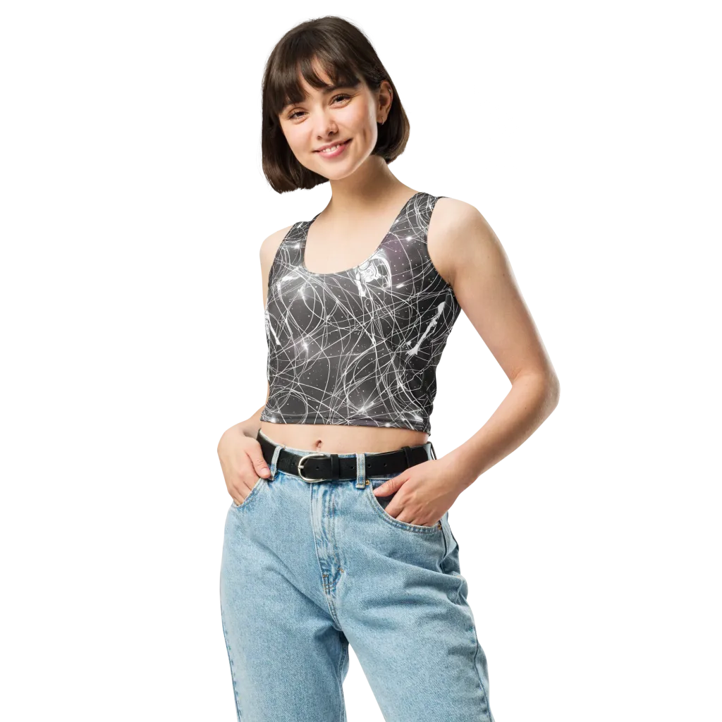 Void Weavers on Crop Top — Front
