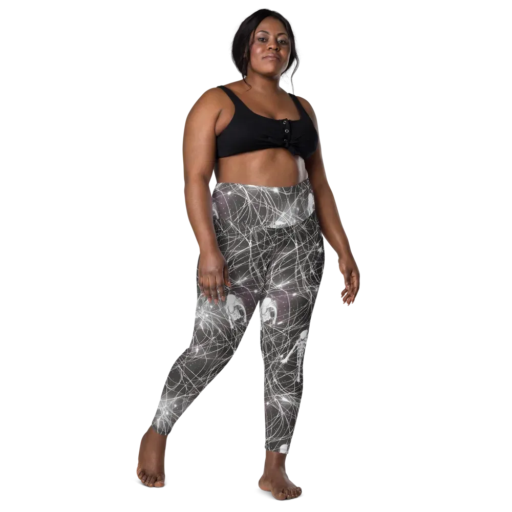 Void Weavers on Leggings with Pockets — Front