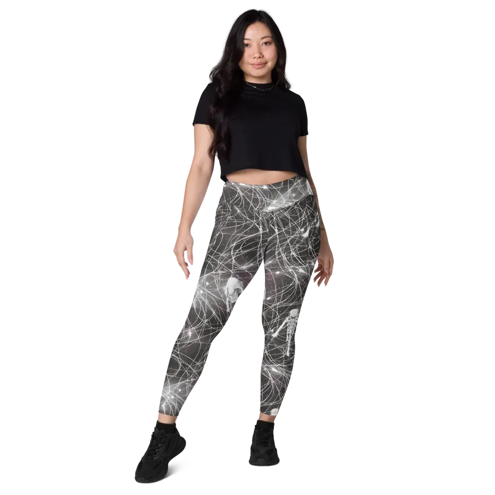 Void Weavers on Leggings with Pockets — Front