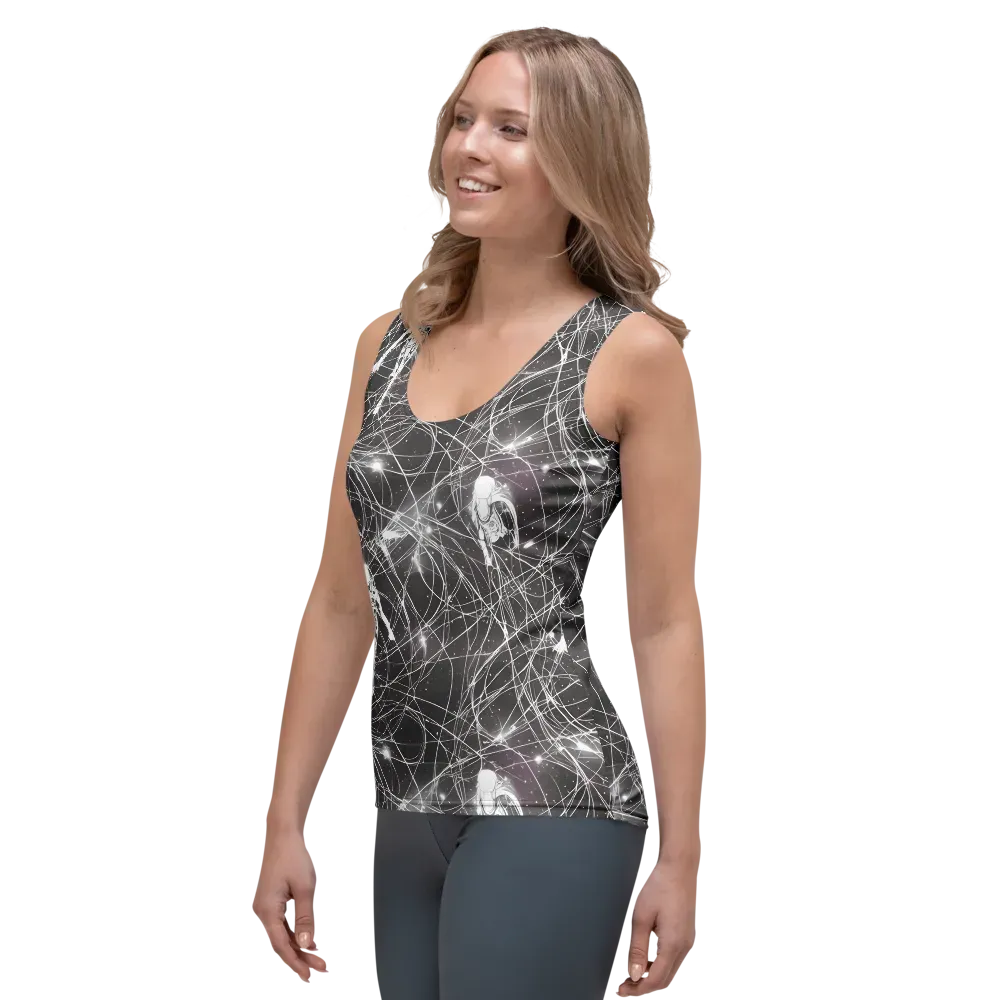 Void Weavers on Women's Tank Top — Left Front