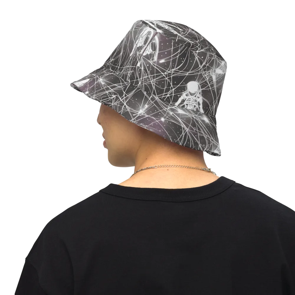 Void Weavers on Reversible Bucket Hat — Back Inside