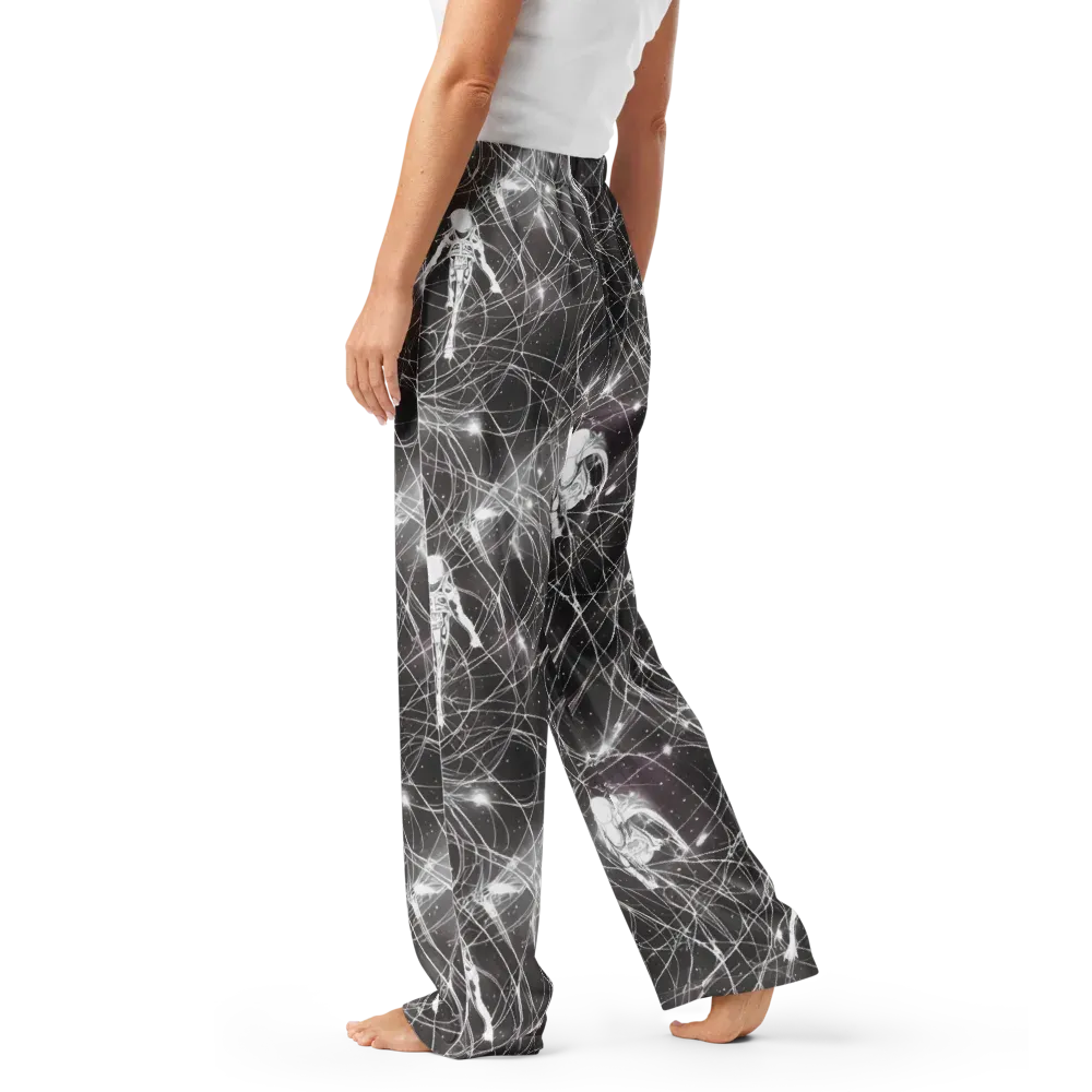 Void Weavers on Women's Pajama Pants — Left