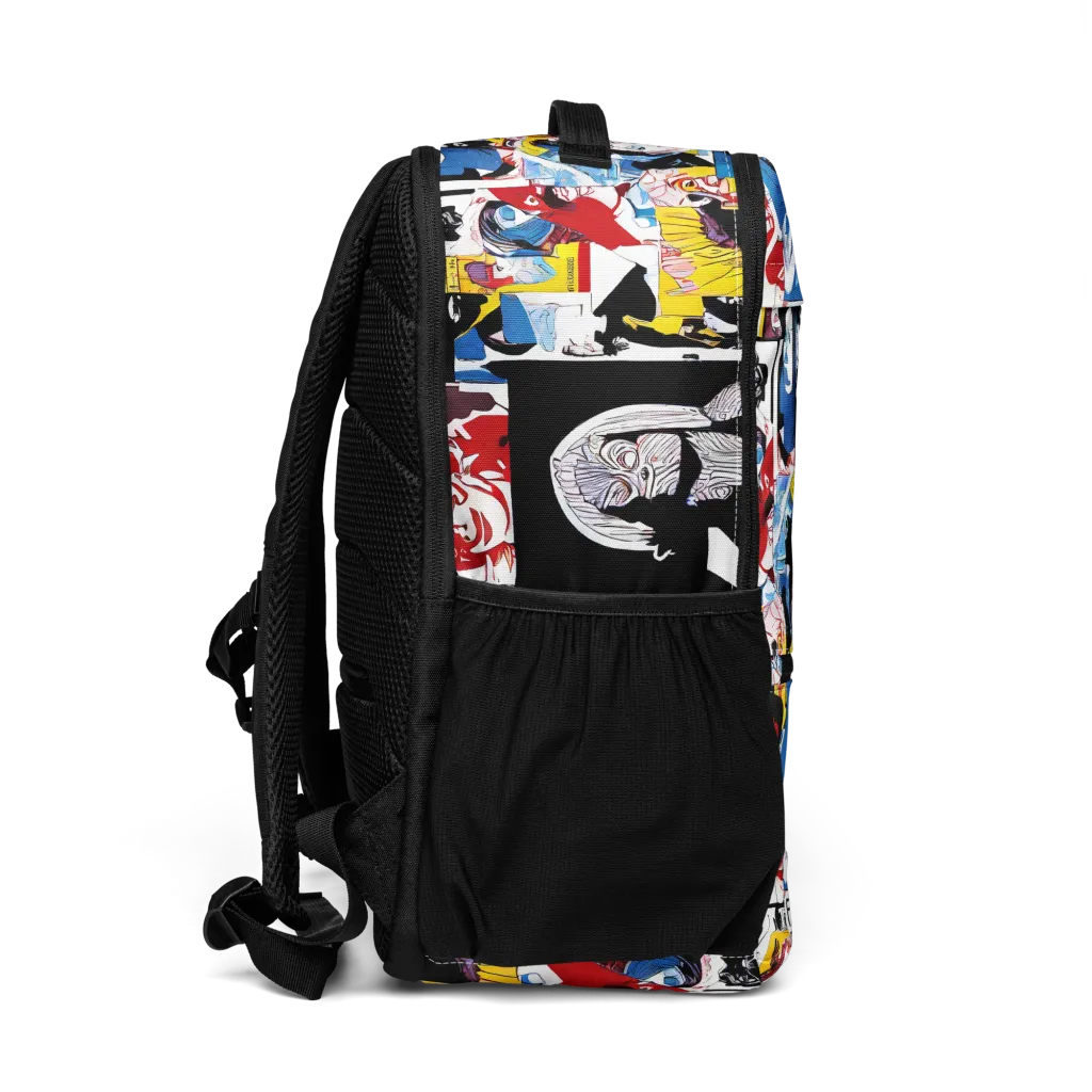 Pop Art Parade on Utility Backpack — Right