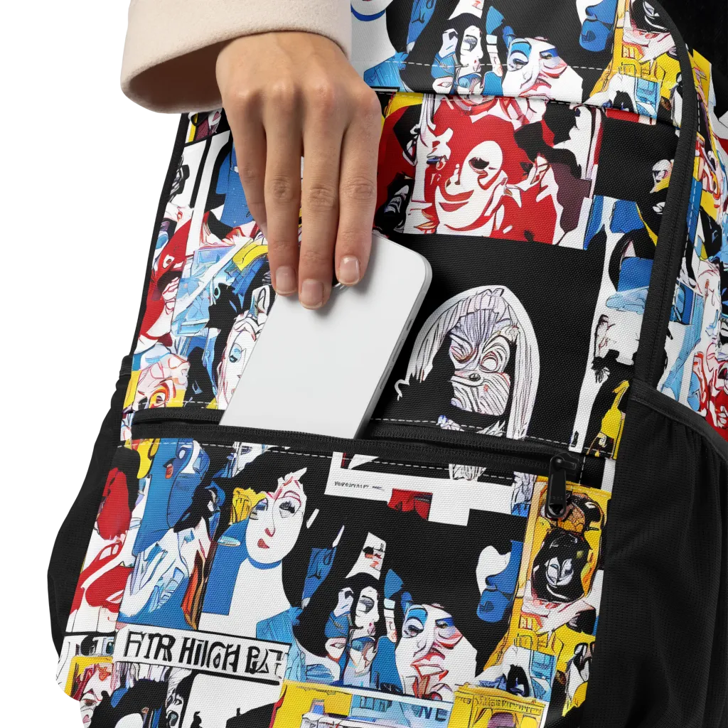 Pop Art Parade on Utility Backpack — Product details